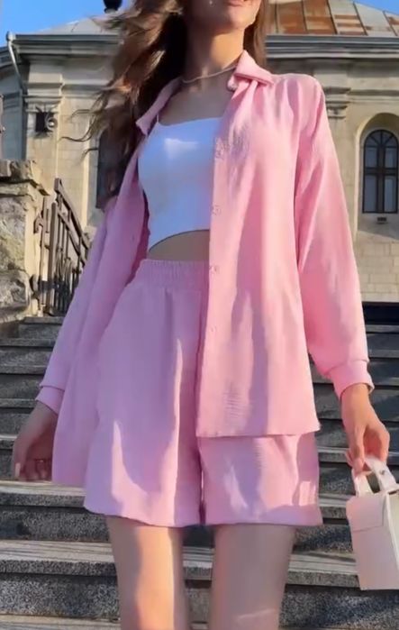 Літній костюм з жатки