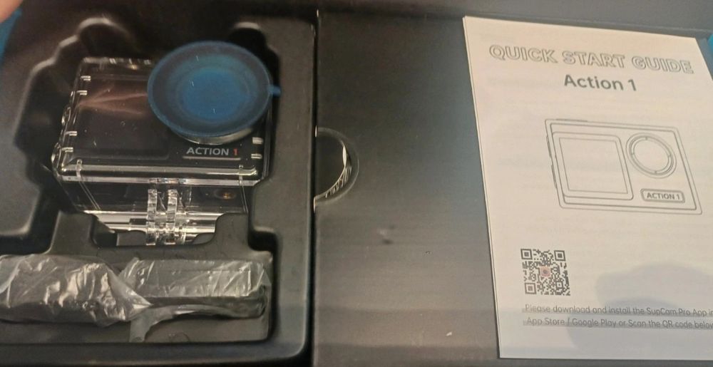 Câmera de ação subaquática 4K 60FPS - À prova d'água, vlogging, gravaç