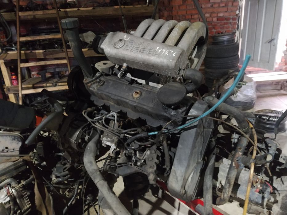 Двигатель двигун мотор AAB AJA VW Transporter T4 2.4D 57kW