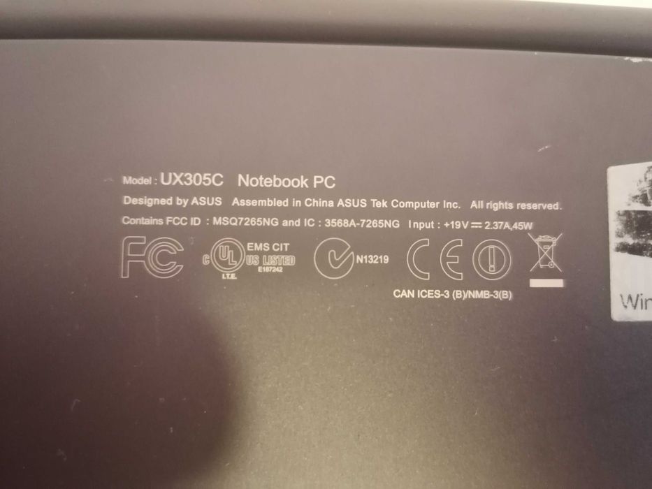 Asus ZenBook UX305C (Preço Final)