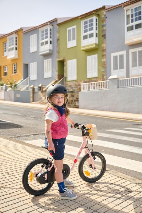 BICICLETA DE APRENDIZAGEM 2 EM 1 CRIANÇA 3-5 ANOS 14" DISCOVER 500