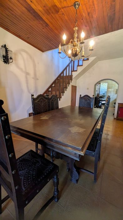 Mesa de Sala + 6 cadeiras