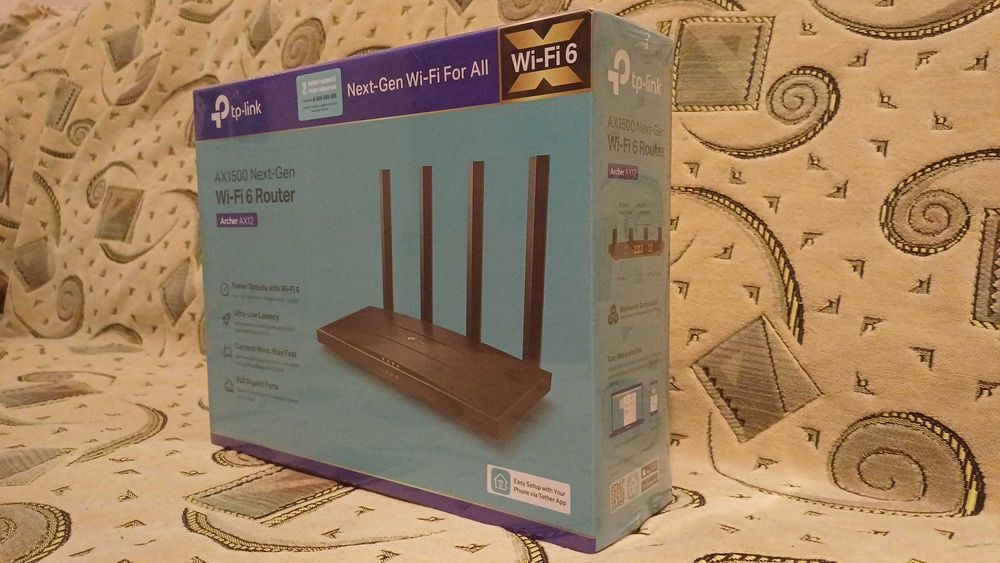 Купіть у мене сучасний та надійний Wi-Fi 6-Роутер: TP-Link Archer AX12