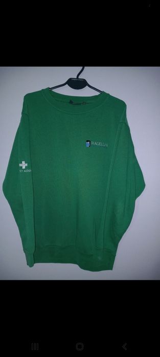 Zielona bluza vintage