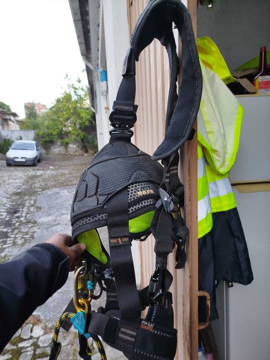 Kit resgate e salvamento ,2 cordas, 4 arnês