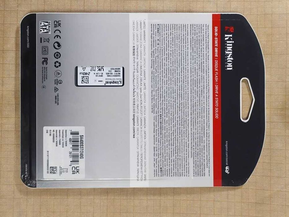 SSD диск 240GB Kingston 2.5"