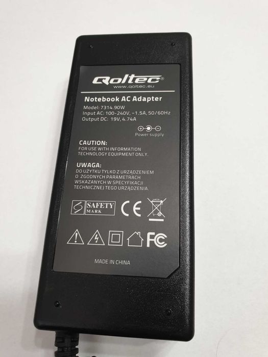 Ładowarka do notebooków HP, wysokiej klasy zamiennik Qoltec