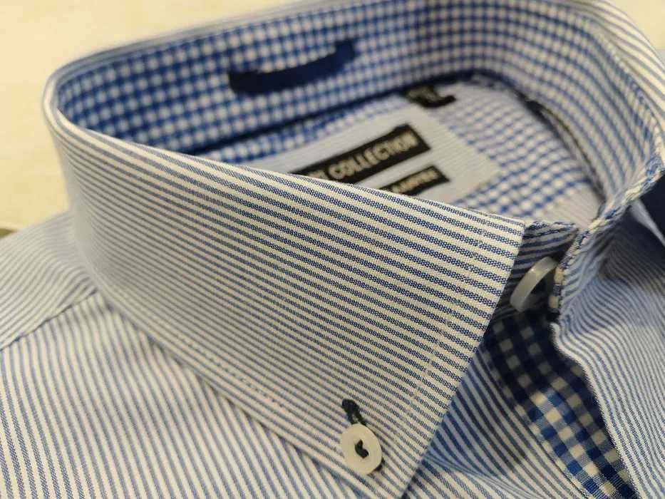 REPORT COLLECTION USA - NOWA! Markowa Koszula Męska rozmiar XL