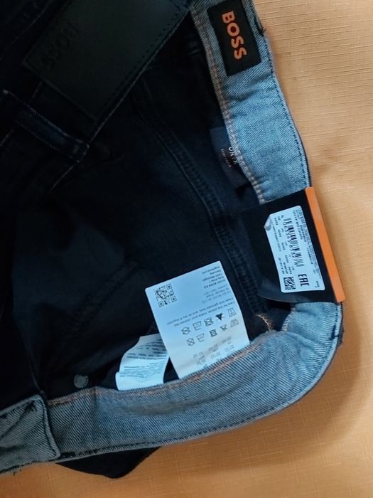 BOSS 32/32 ONYX spodnie jeans SLIM TRAPER exclusive edition