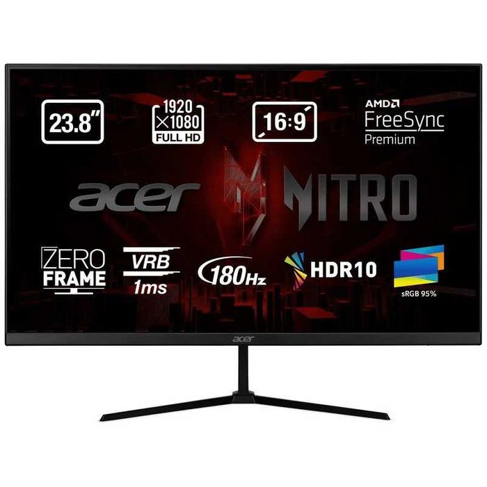 Monitor Acer Nitro 24" FreeSync - 180 Hz