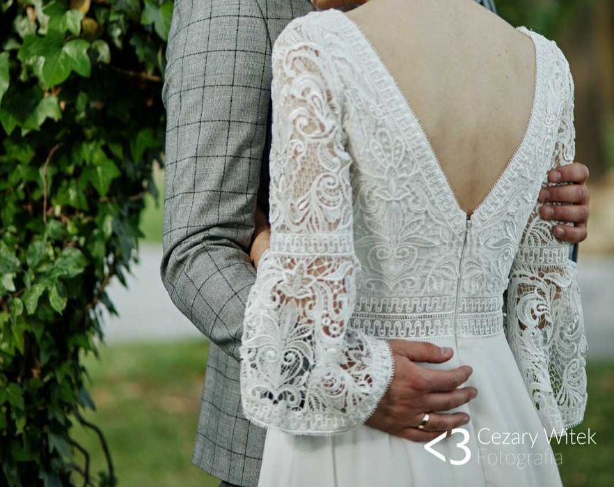 Zjawiskowa suknia ślubna