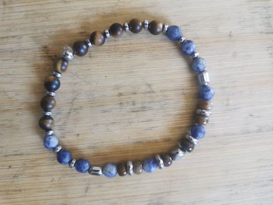 Pulseira  pedras naturais