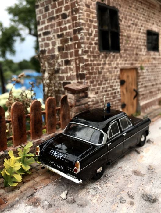 Prospekt-FORD CONSUL II-auta,model,wozy policyjne,kolekcja