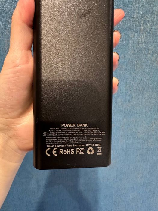 Павербанк 20000 mAh