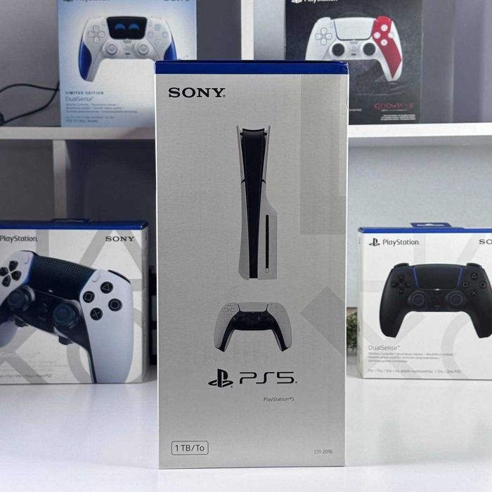 Консоль Sony PlayStation 5 Slim Blu-ray Приставка PS5 Геймпад