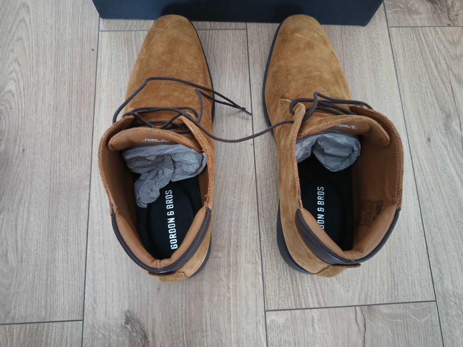 Buty Męskie Trzewiki Gordon & Bros Nowa Alaska BT Suede 43 Nowe