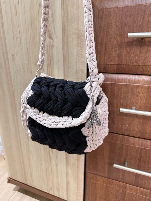 В’язана сумка ручної роботи | handmade | легка та стильна