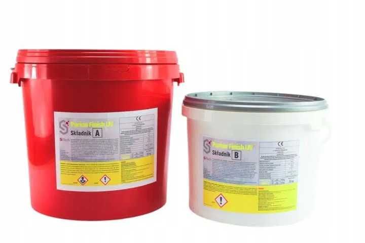 PURION FINISH UV 5 kg – Żywica poliuretanowa transparentna odporna na UV, kamienny dywan, posadzki, taras, balkon, beton, lakier UV