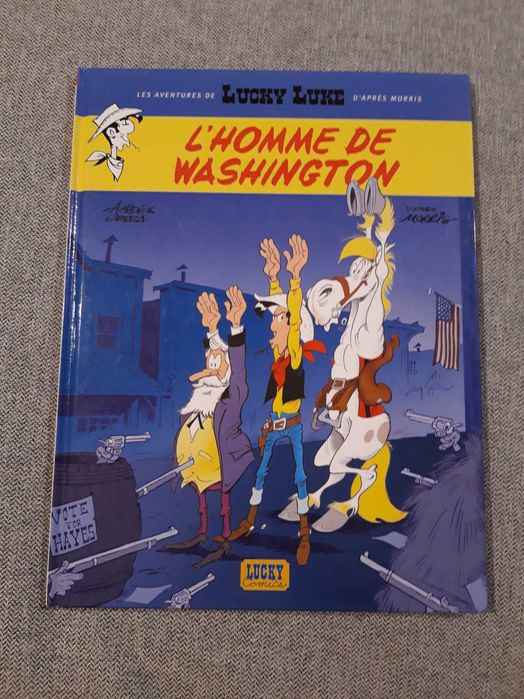BD Lucky Luke "L'homme de Washington"