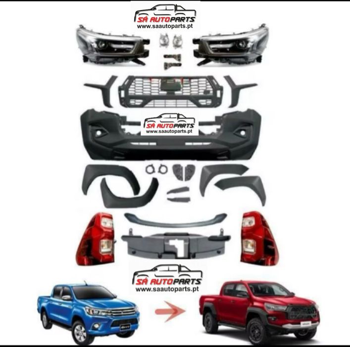 KITS COMPLETOS TOYOTA HILUX LOOK GR