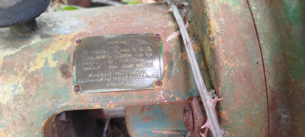Reboque de Traktor com grande Bomba de água a Diesel 27cv