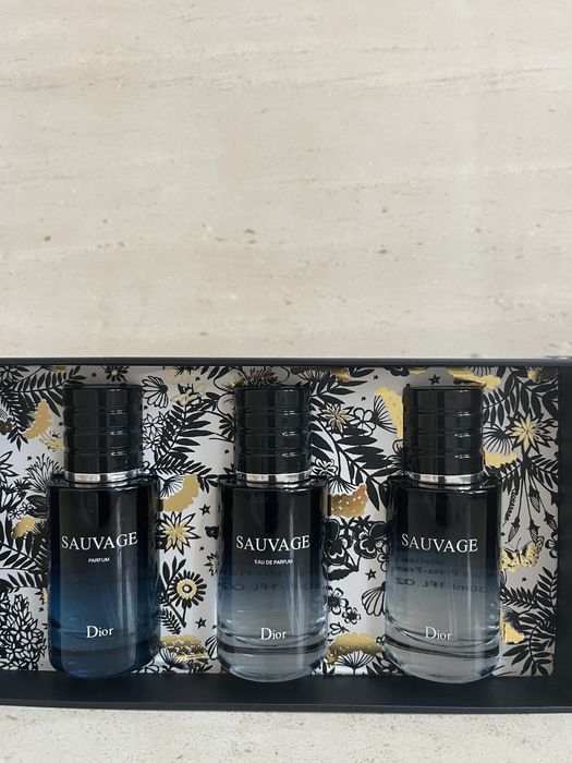 DIOR sauvage pack 3x30ml