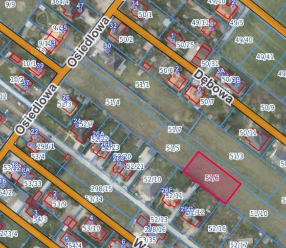 Piękne dwie działki w miejscowości Targówka