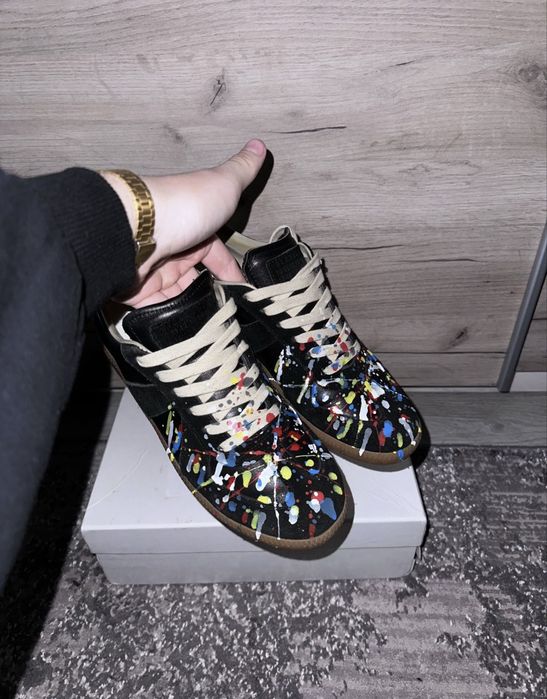 Maison Margiela Replica 42 кросівки мейсон маржела чорні