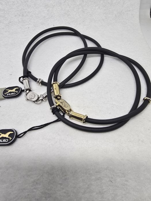 Sacro, каучуковий шнурок. Каучуковый шнурок с золотом.