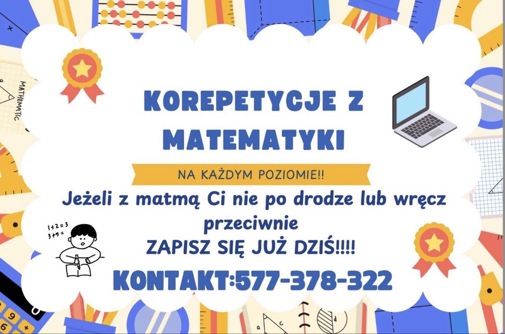 Korepetycje Matematyka i Biologia WOLNE MIEJSCA!