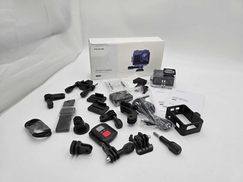 Kamerka Sportowa Acrttion Camera Wolfang GA200 4K 24MP Komplet