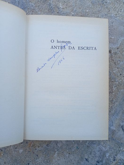 Livro "O Homem antes da Escrita"