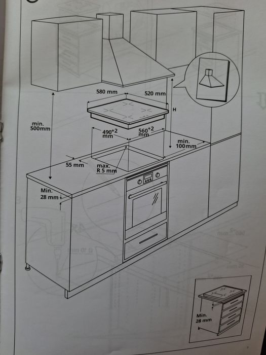 Płyta indukcyjna Ikea BEJUBLAD Biała | Poznań