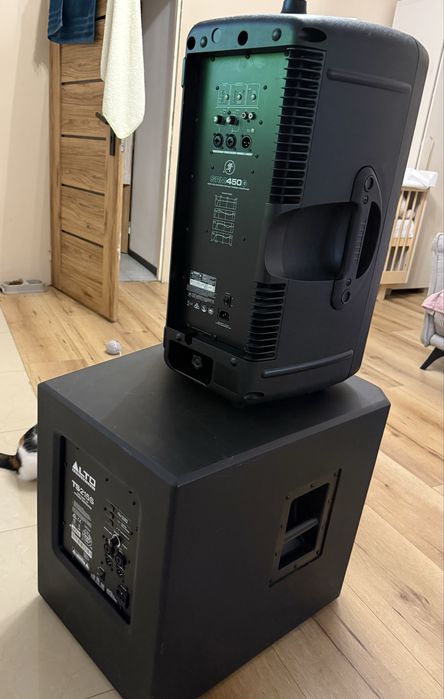 Zestaw 2.1 2xMackie SRM 450v3 1xAlto TS215S