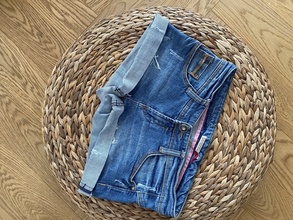 Spodenki jeansowe szorty Stradivarius 34