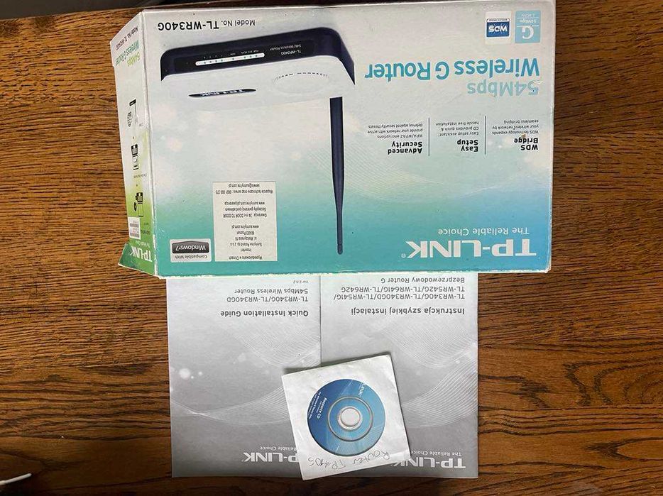 Router TP-Link TL-WR340G 802.11g, 802.11b