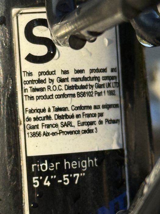 Bicicleta Giant XTC2 tamanhi S