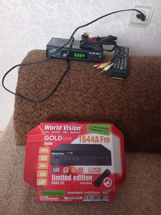 тюнер Т2 цефрове телебачення новий
