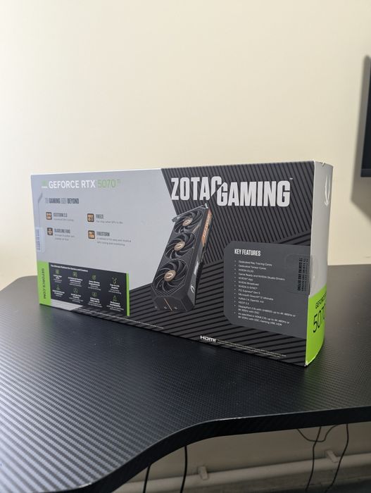 RTX 5070 Ti 16GB Zotac Gaming OC НОВА