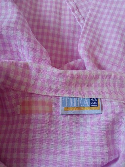 Thea 42Plus koszula damska z krótkim rękawem bawełna r 5XL