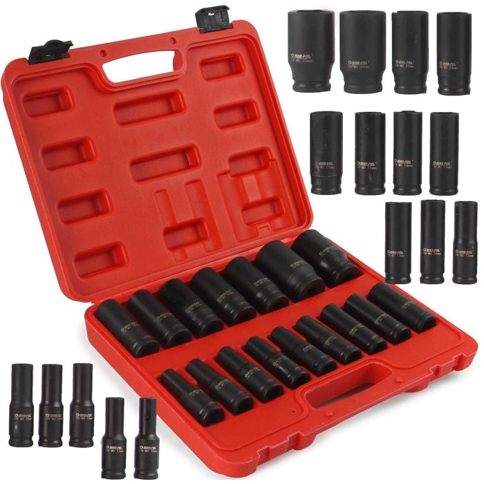 Nasadki Udarowe 1/2 16EL. MAR-POL 10-32MM