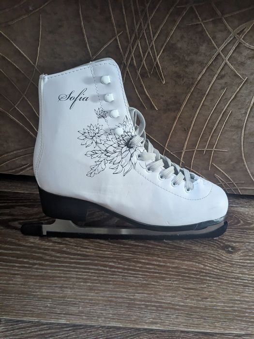 Ковзани білі нові