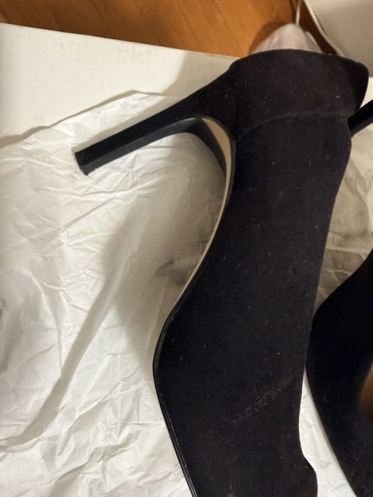 Sapatos Stradivarius Salto Alto Preto Tamanho 36