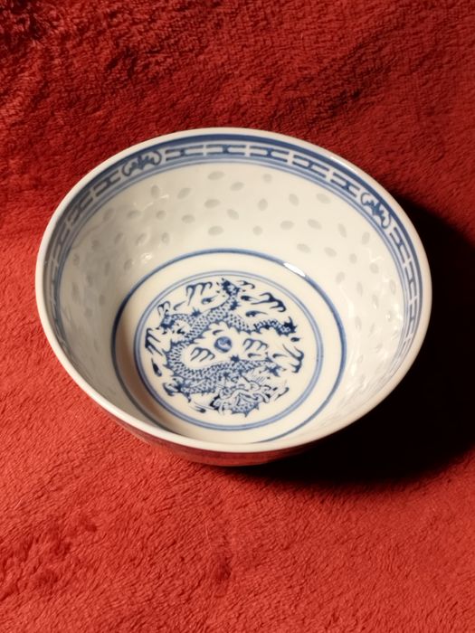 Zestaw do Chińszczyzny/ 4 elem/ Chińska Porcelana Ryżowa