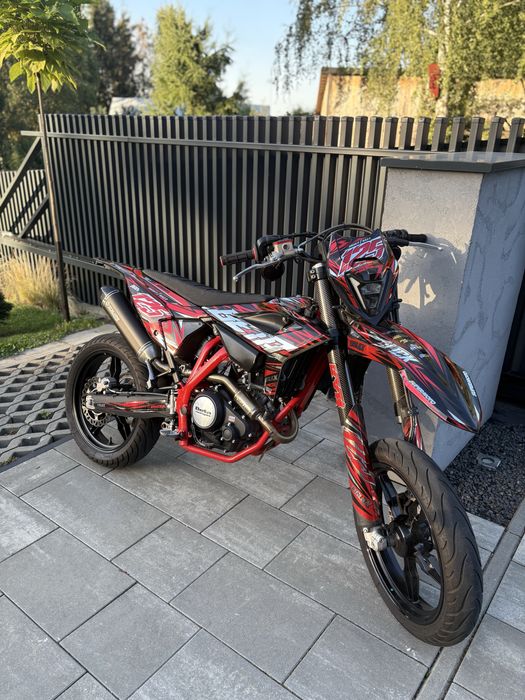 Beta rr 125 4t 2023 supermoto Unikat , wiele dodatków , jak nowa . a1/b