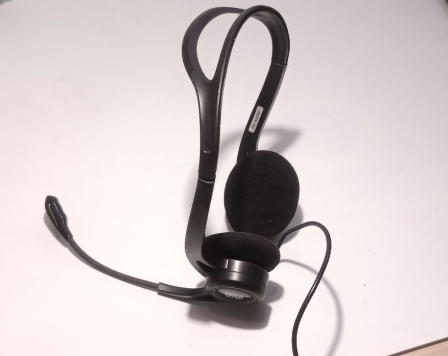 Słuchawki USB Logitech z mikrofonem