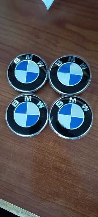 4 Centros de jante para BMW - 56mm