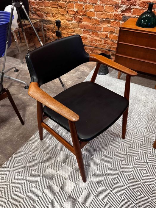 Fotel teakowy Svend Åge Eriksen dla Glostrup Møbelfabrik, lata 60.