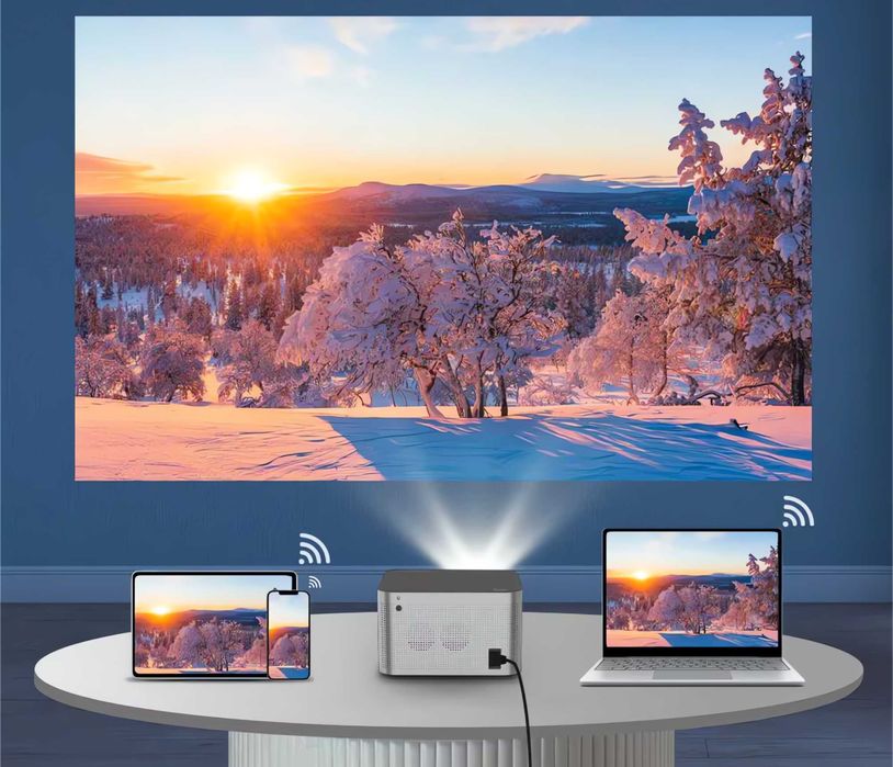 Projektor LED Rzutnik 4K Android Netflix Magcubic HY350 Pro 1080P Wifi