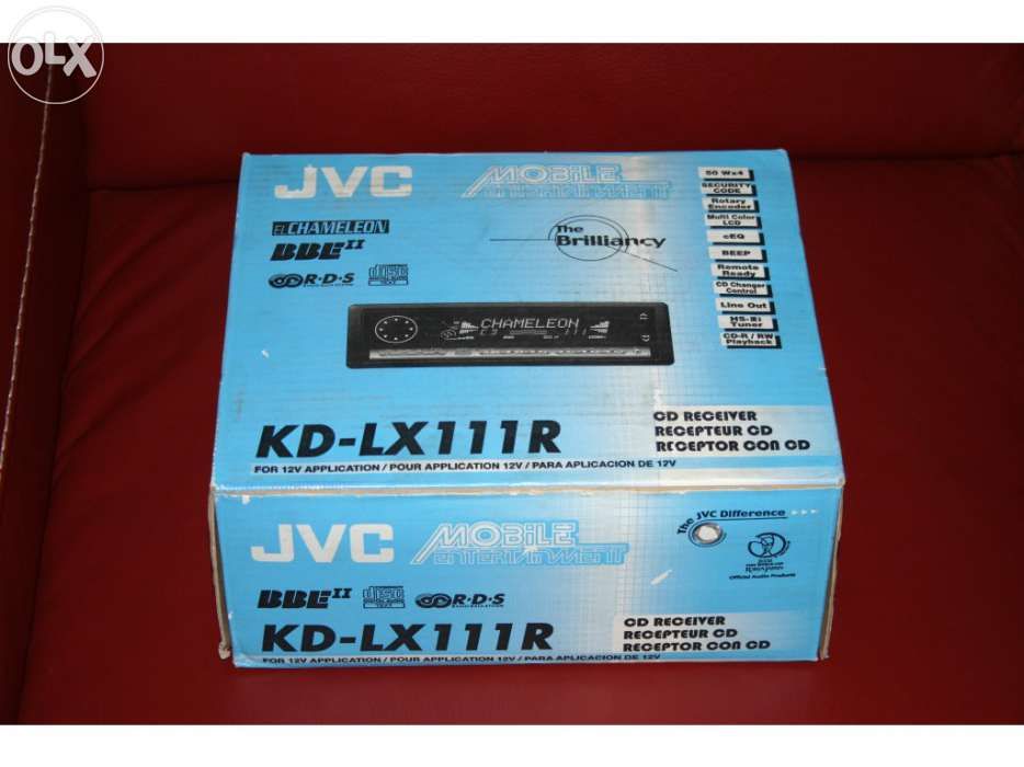 Rádo JVC impecável, pouco uso...